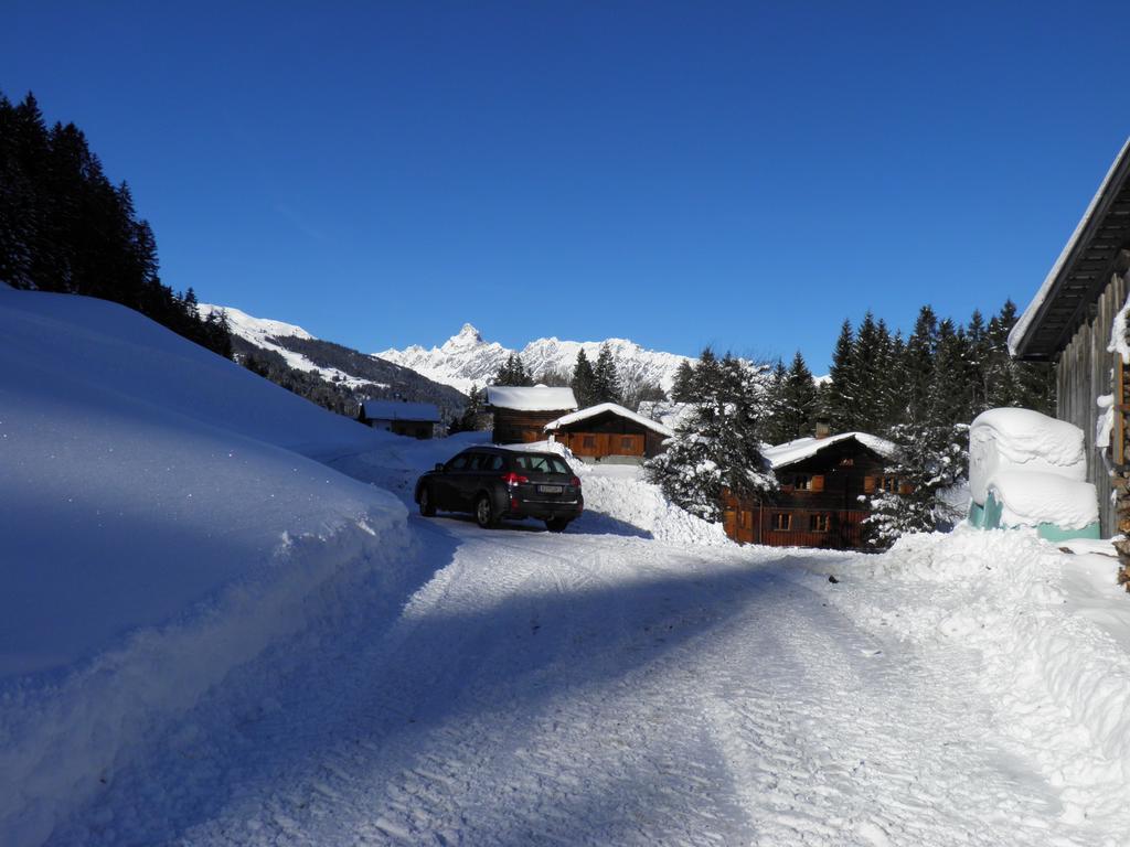Maisaess Lifinarblick Villa Schruns Buitenkant foto