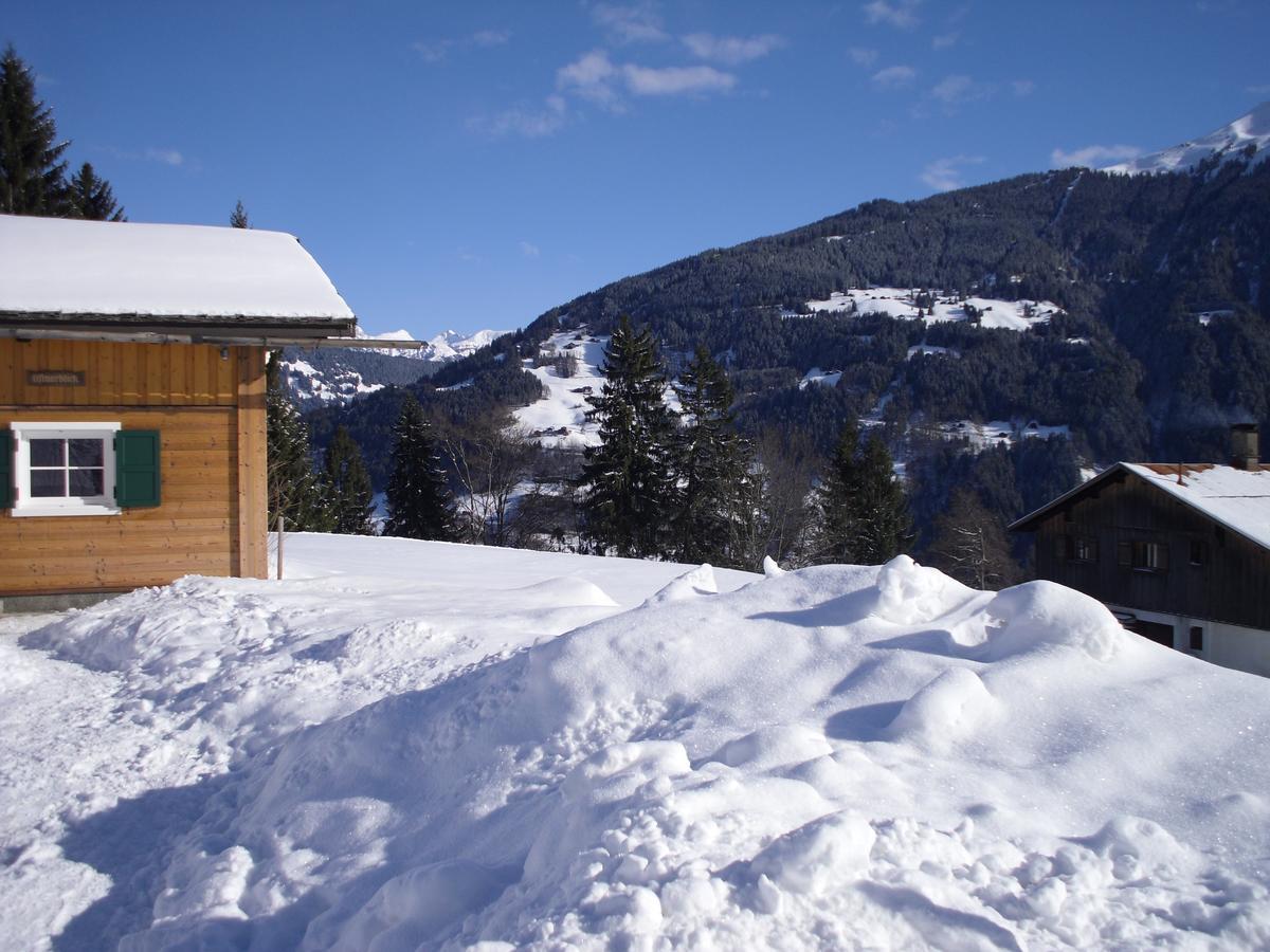 Maisaess Lifinarblick Villa Schruns Buitenkant foto