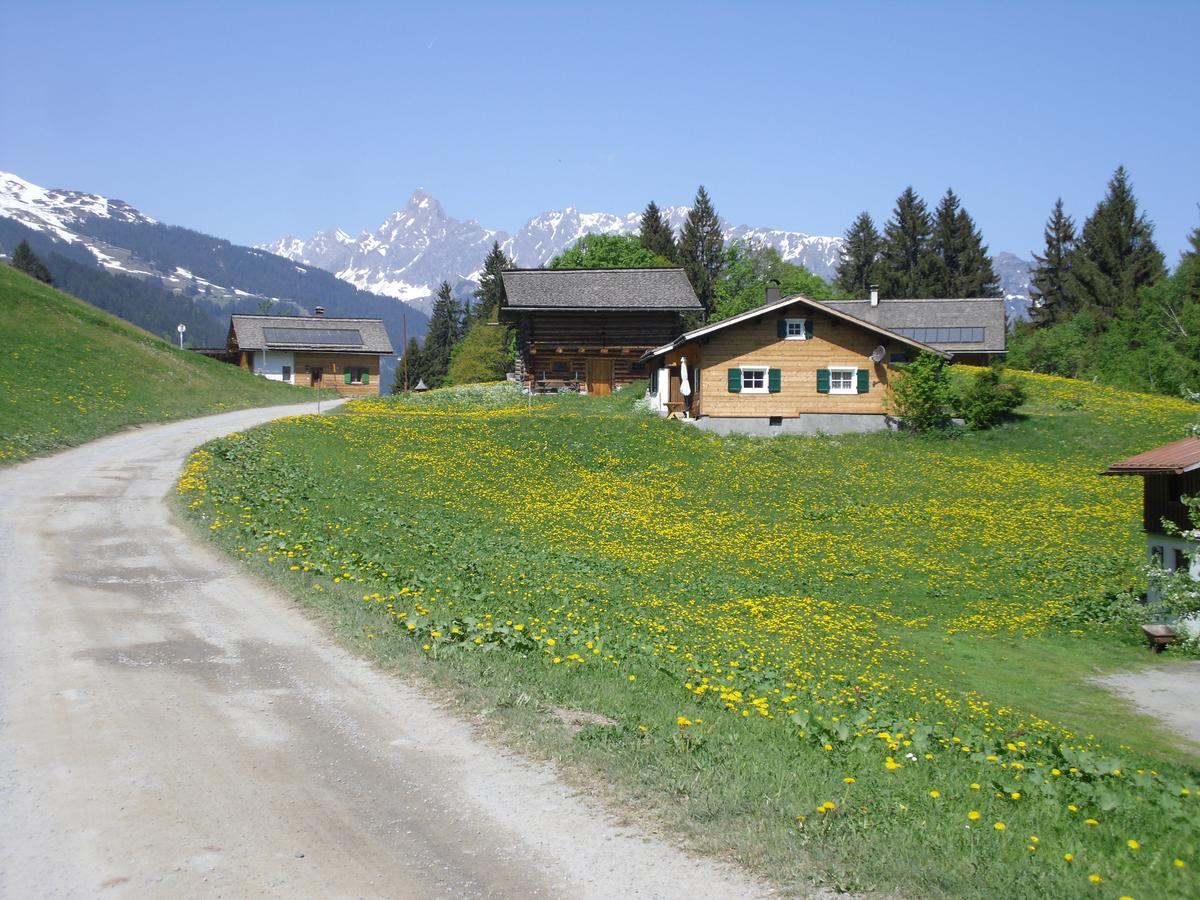 Maisaess Lifinarblick Villa Schruns Buitenkant foto