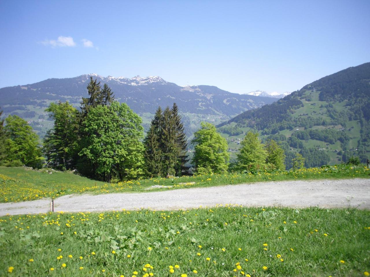Maisaess Lifinarblick Villa Schruns Buitenkant foto